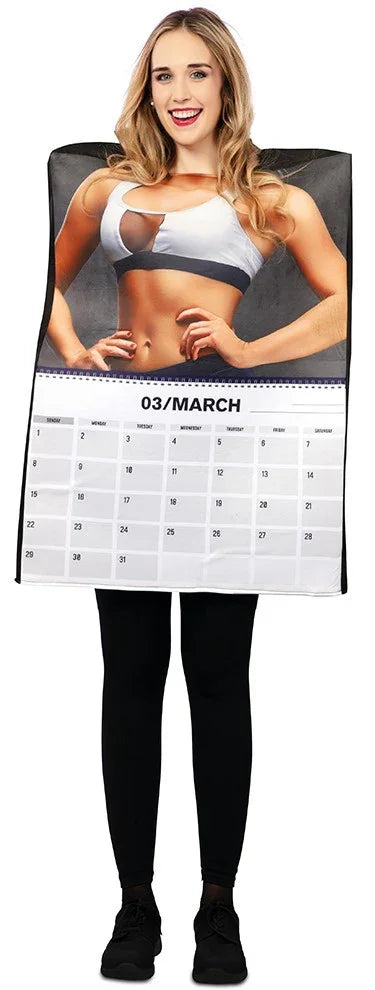 Disfraz de Calendario de Mujer Sexy para Adulta Disfraces Originales EuroCarnavales