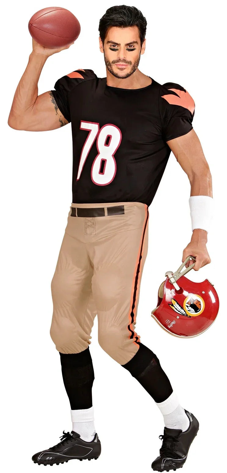 Disfraz de Jugador de Futbol Americano para Adulto Deportes y Animadoras Widmann
