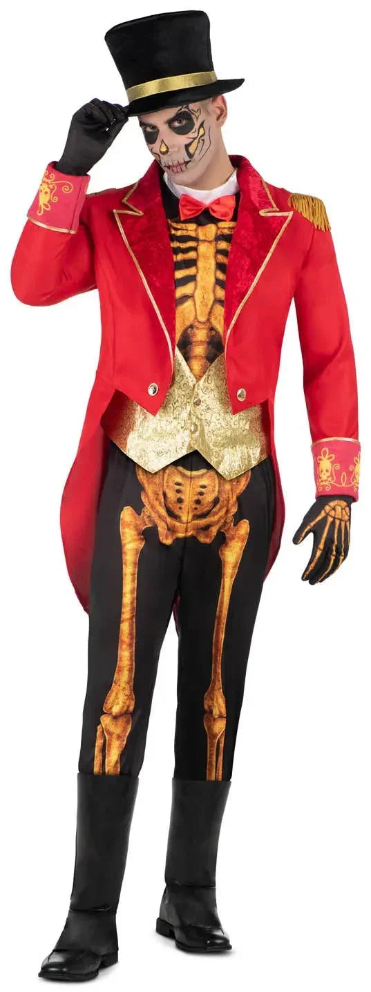 Disfraz de Domador Esqueleto para Hombre Esqueletos Viving