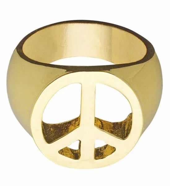 Anillo Hippie Dorado Metálico COMPLEMENTOS Widmann