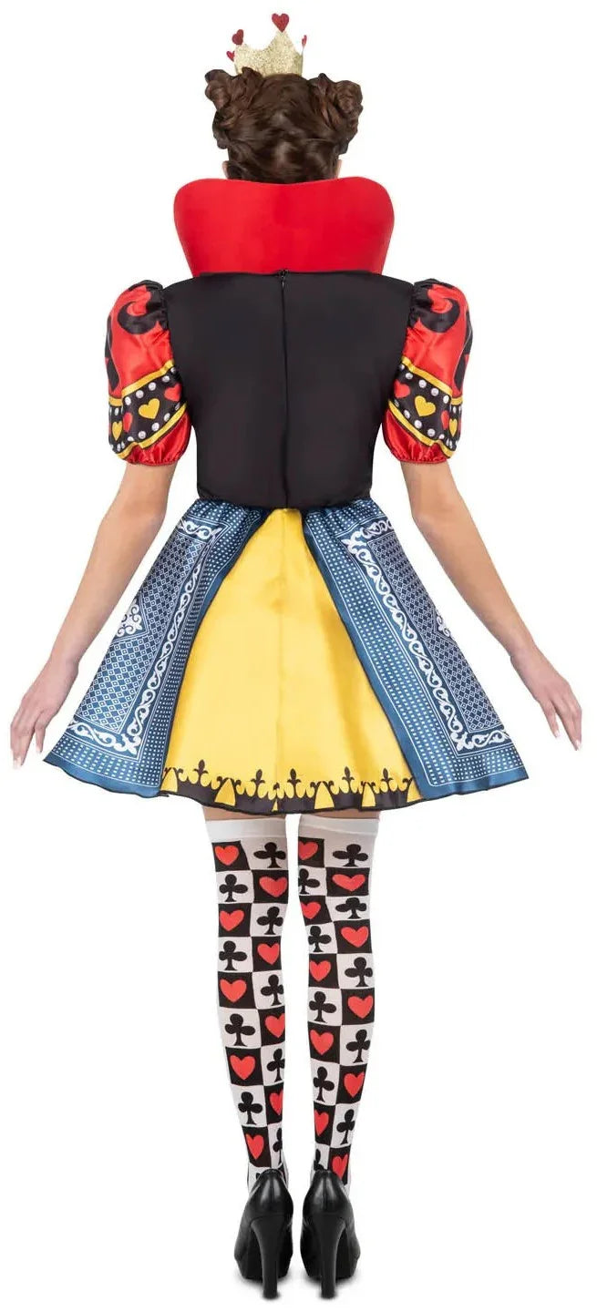 Disfraz de Reina de Corazones Premium para Mujer Reina de Corazones Viving