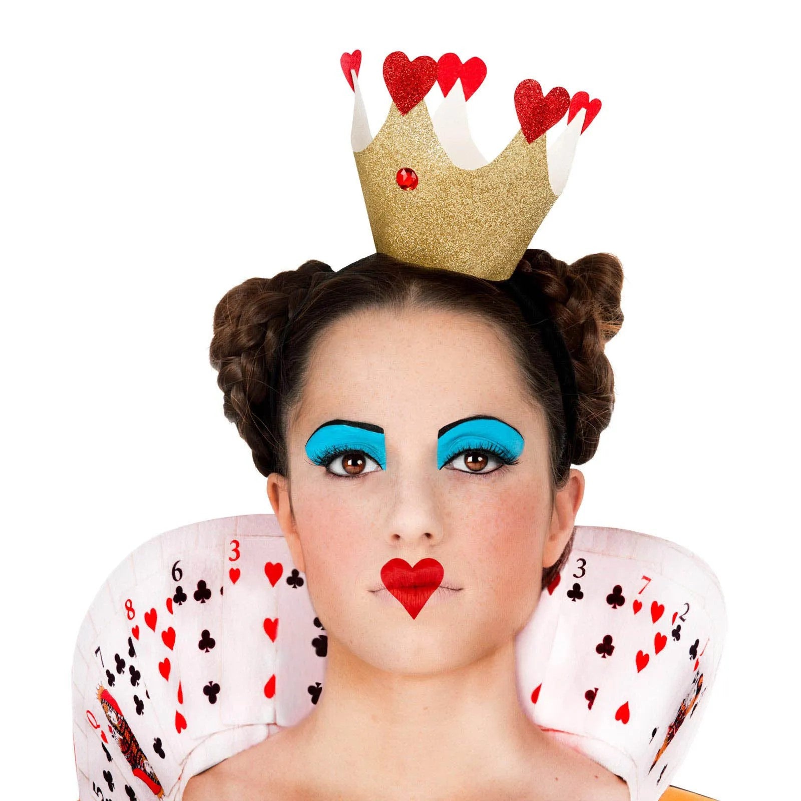 Disfraz de Reina de Corazones Premium para Mujer Reina de Corazones Viving