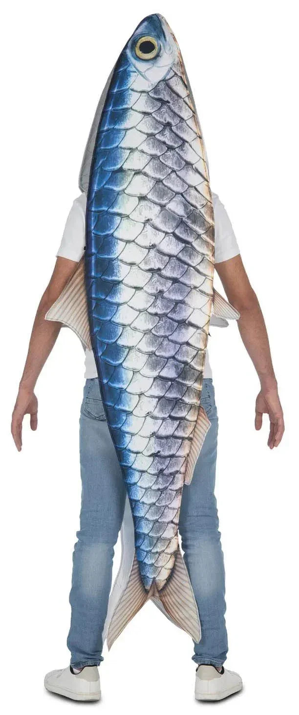 Disfraz de Pez Sardina para Adulto Peces y Animales Marinos Viving