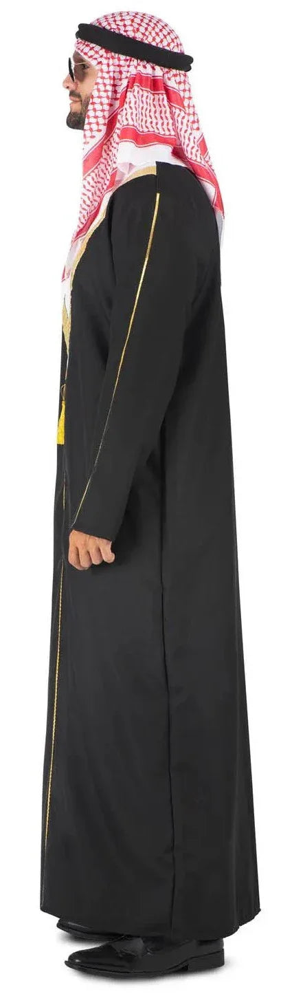 Disfraz de Príncipe Saudí para Hombre Jeque Árabe Viving
