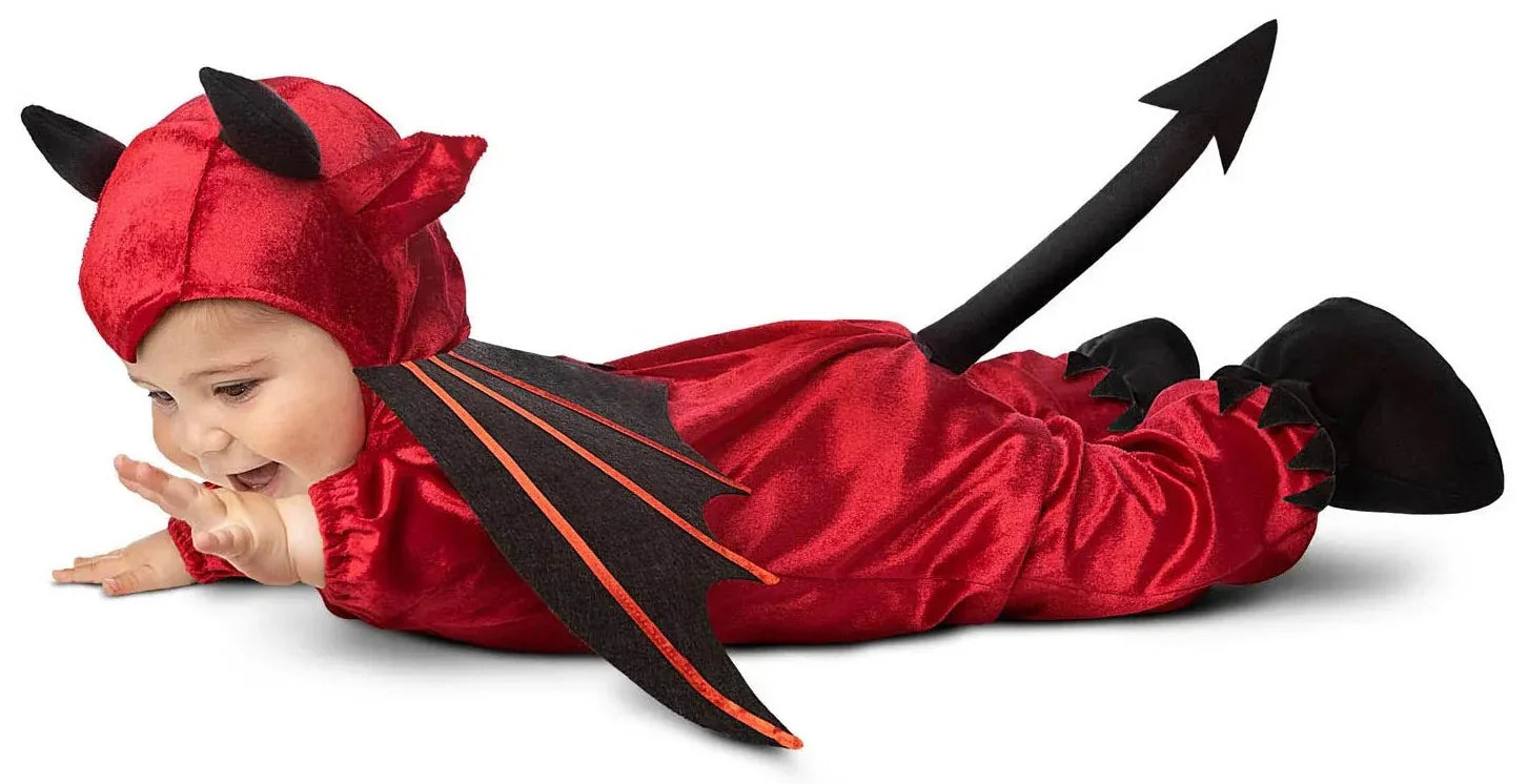 Disfraz de Diablillo con Alas para Bebé Demonios Viving