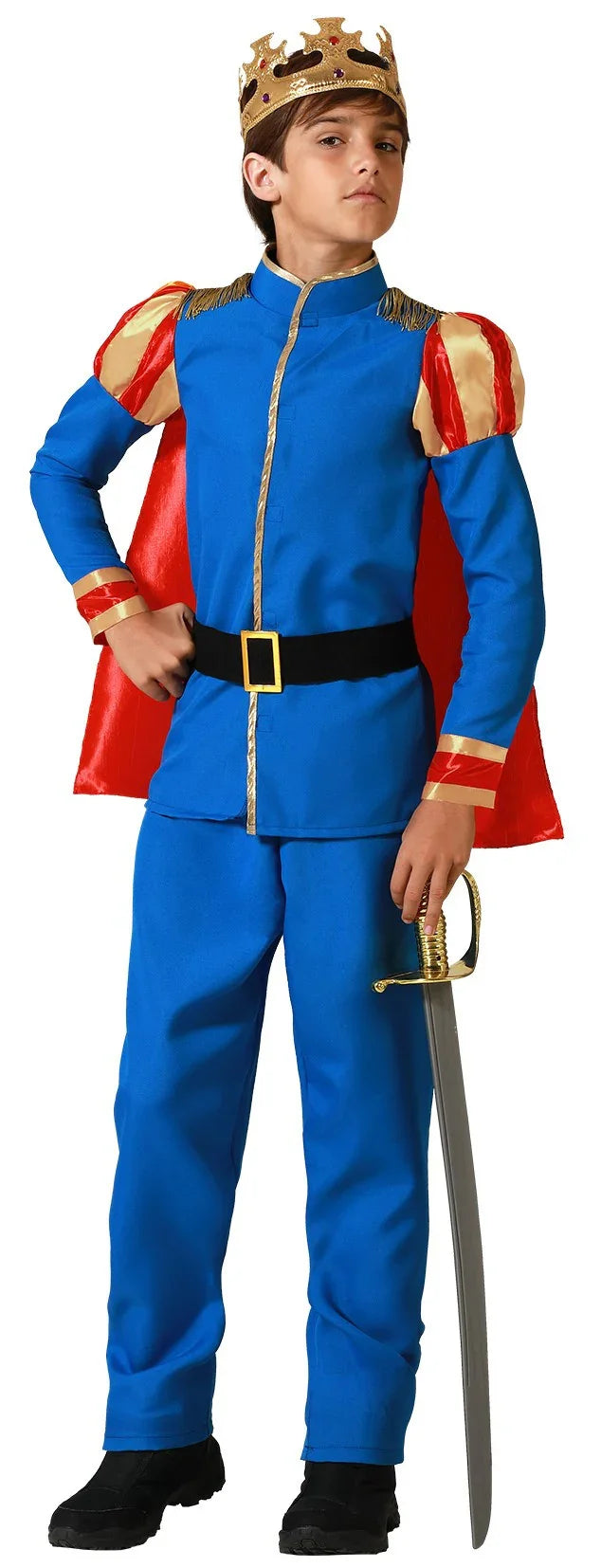 Disfraz de Príncipe Azul Clásico para Niño Princesas y Príncipes Infantiles Atosa