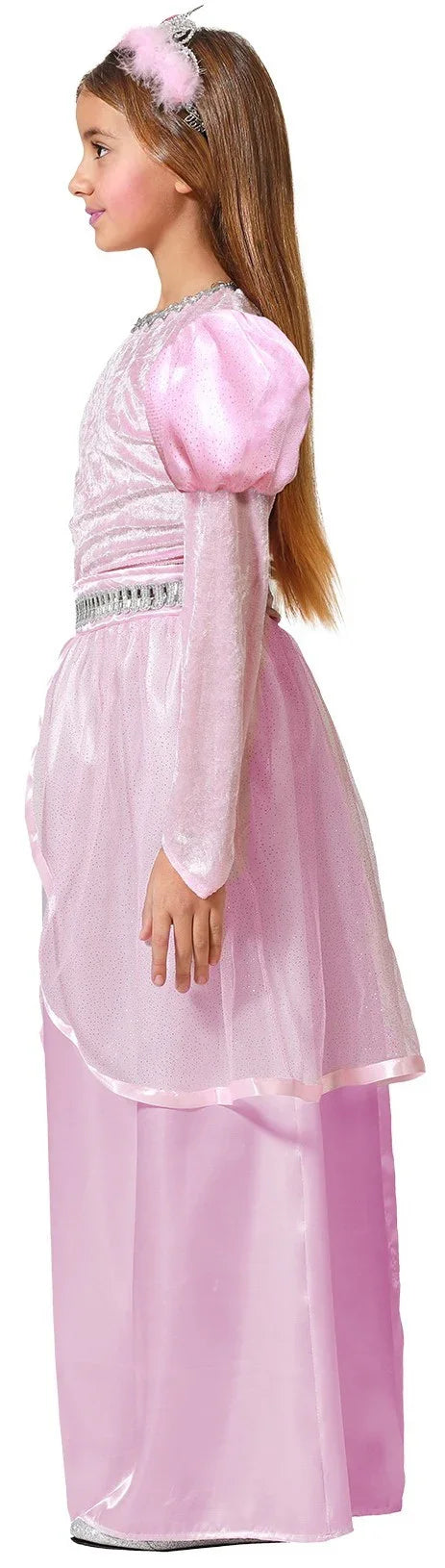 Disfraz de Princesa de Cuento Rosa para Niña Princesas y Príncipes Infantiles Atosa