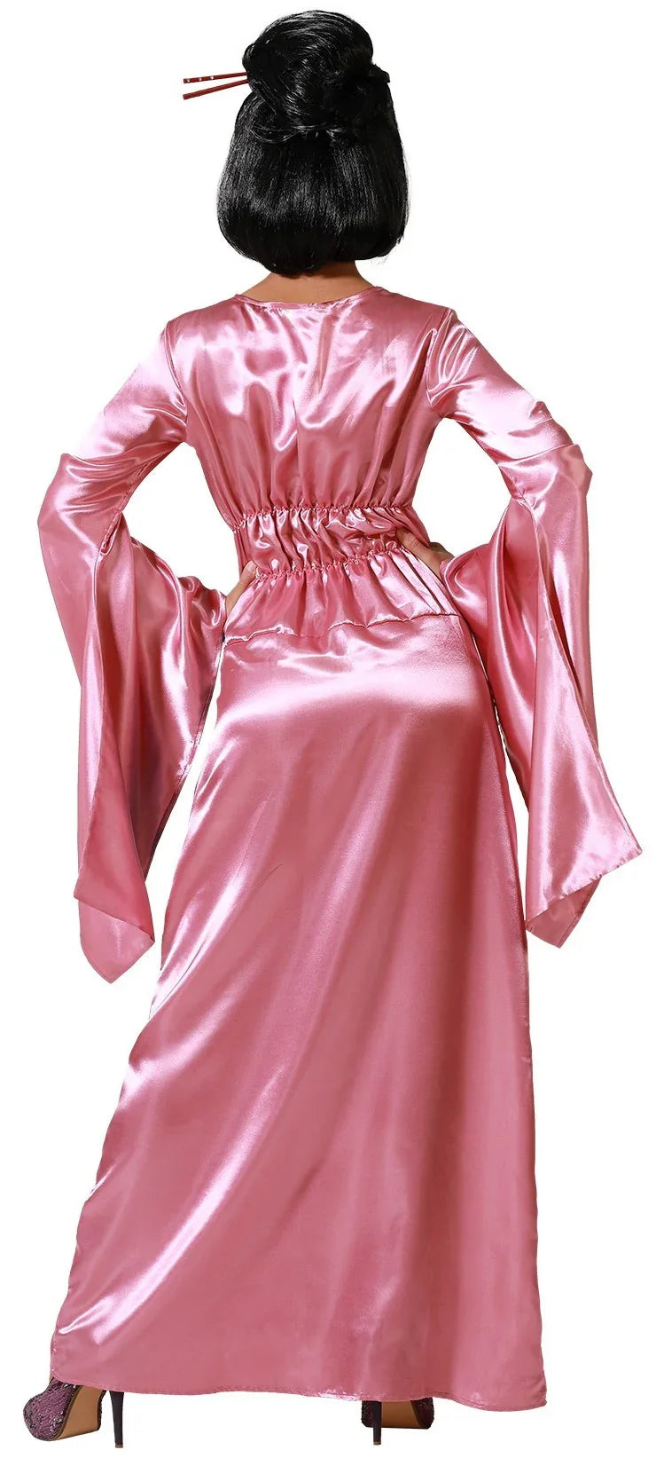 Disfraz de Geisha Rosa y Azul para Mujer Geishas Atosa
