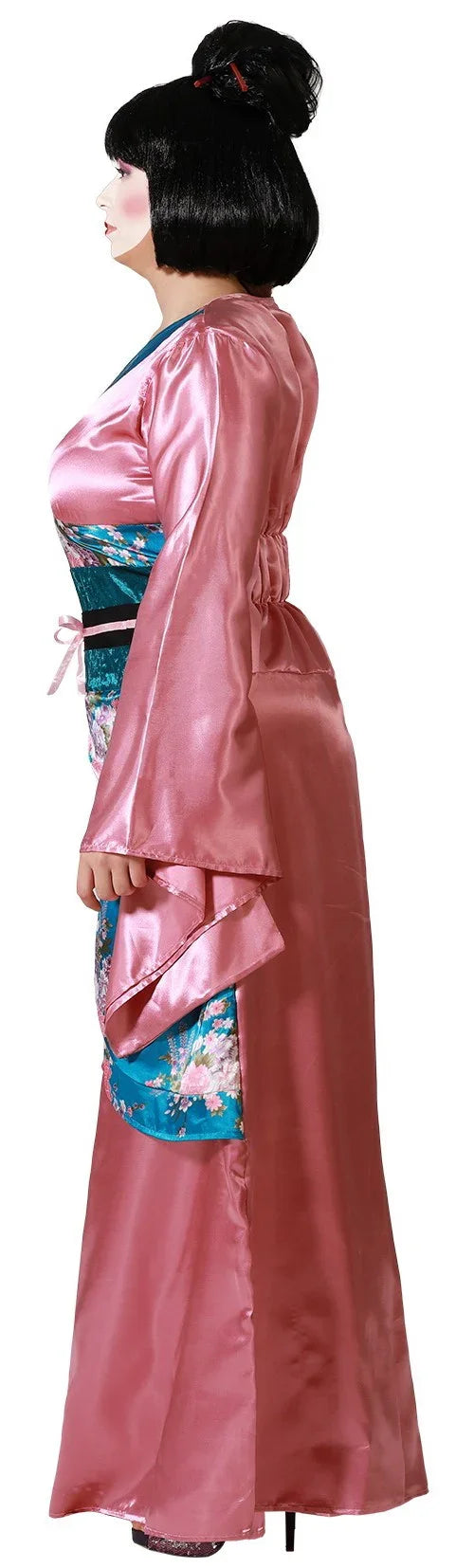 Disfraz de Geisha Rosa y Azul para Mujer Geishas Atosa