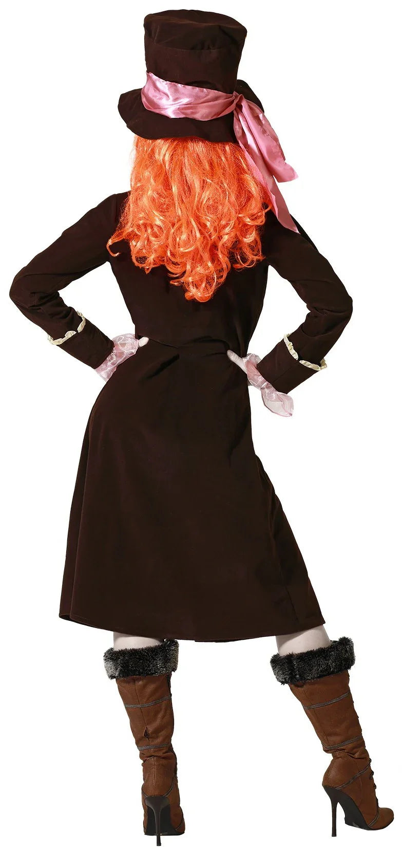 Disfraz de Sombrerera Loca con Abrigo para Mujer Sombrerero Loco Atosa