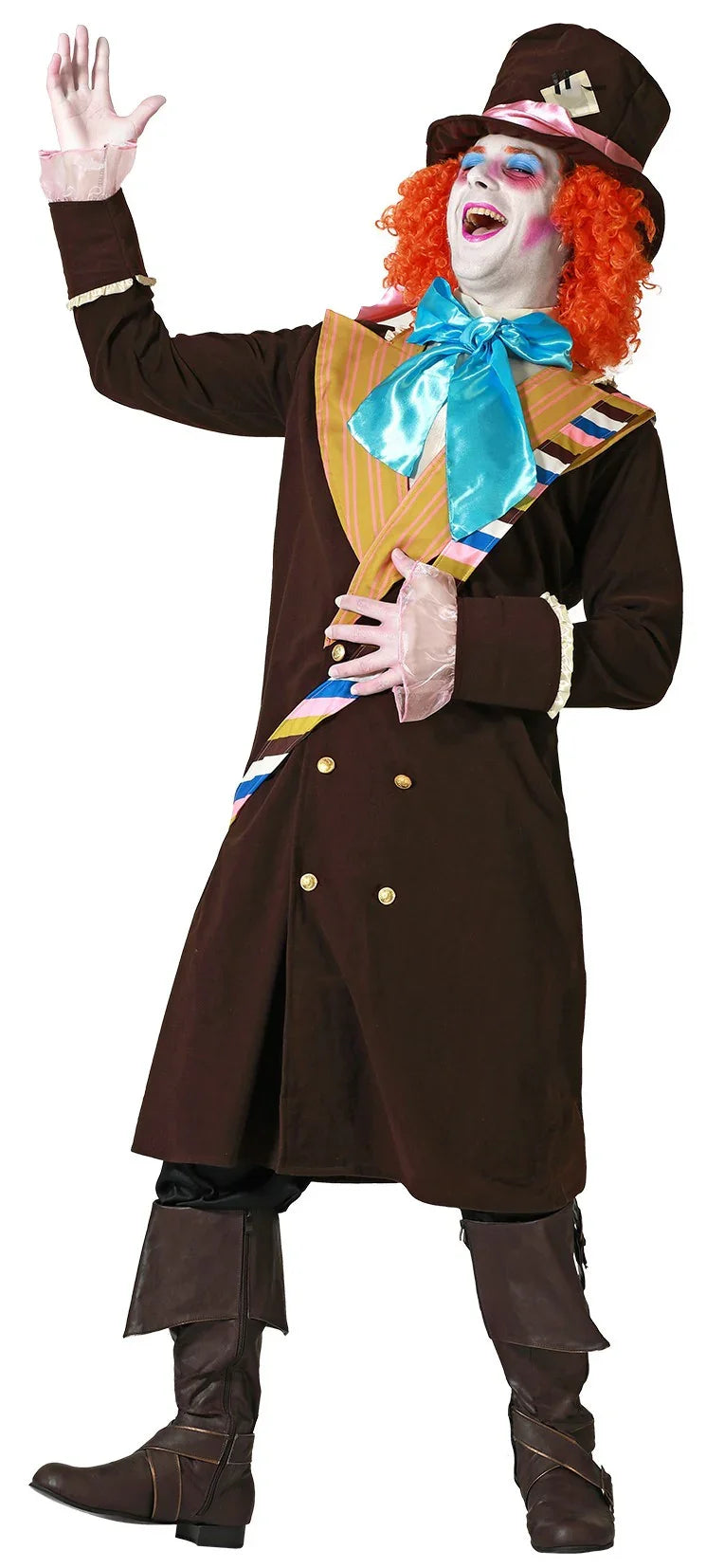 Disfraz de Sombrerero Loco con Abrigo para Hombre Sombrerero Loco Atosa