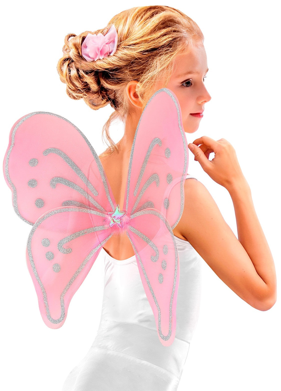 Alas Rosas de Hada Infantiles COMPLEMENTOS Widmann