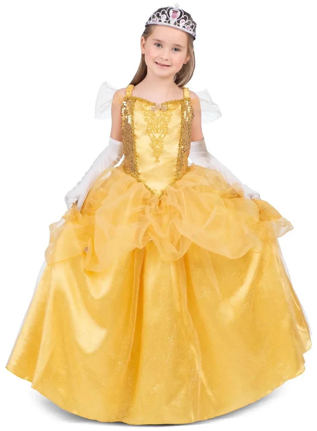 Disfraz de Princesa Bella Elegante para Niña Bella Viving