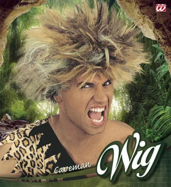 Peluca de Cavernícola con Mechas COMPLEMENTOS Widmann