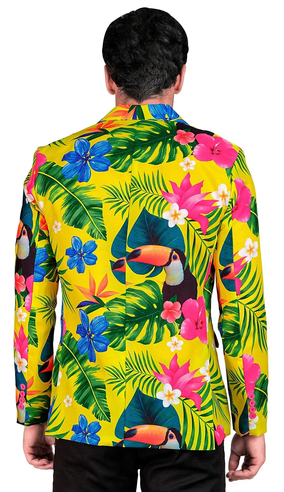 Chaqueta Americana con Estampado Hawaiano para Hombre Chaquetas y Fracs Widmann