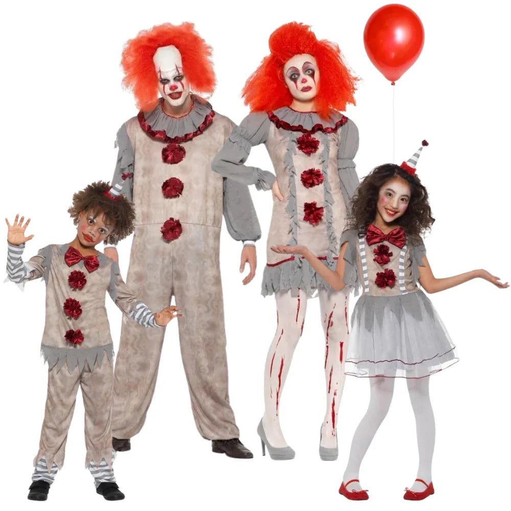 Disfraces para Grupo de Penny el Payaso Asesino Pennywise Disfraces Simon