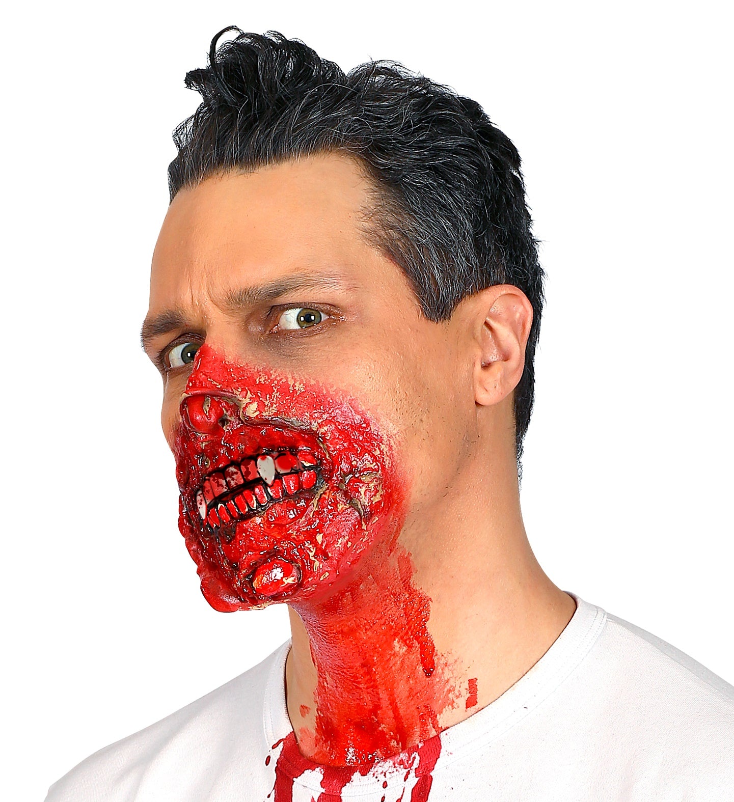 Colmillos de Vampiro con Adhesivo COMPLEMENTOS Widmann