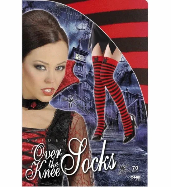 Medias de rayas con arañas COMPLEMENTOS Widmann