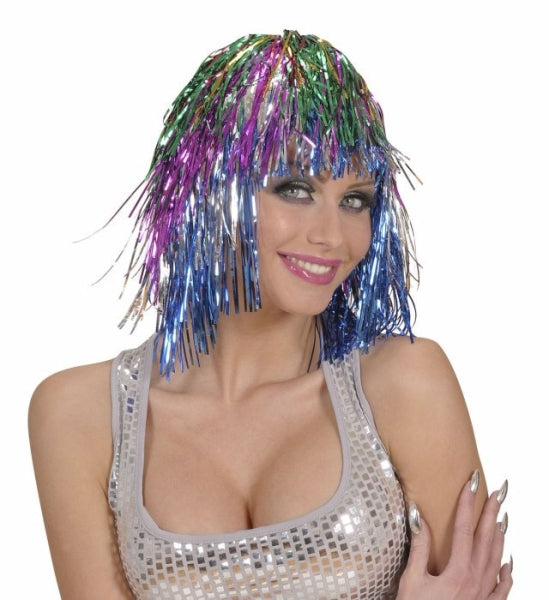 Peluca Disco Multicolor COMPLEMENTOS Widmann