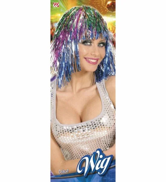Peluca Disco Multicolor COMPLEMENTOS Widmann