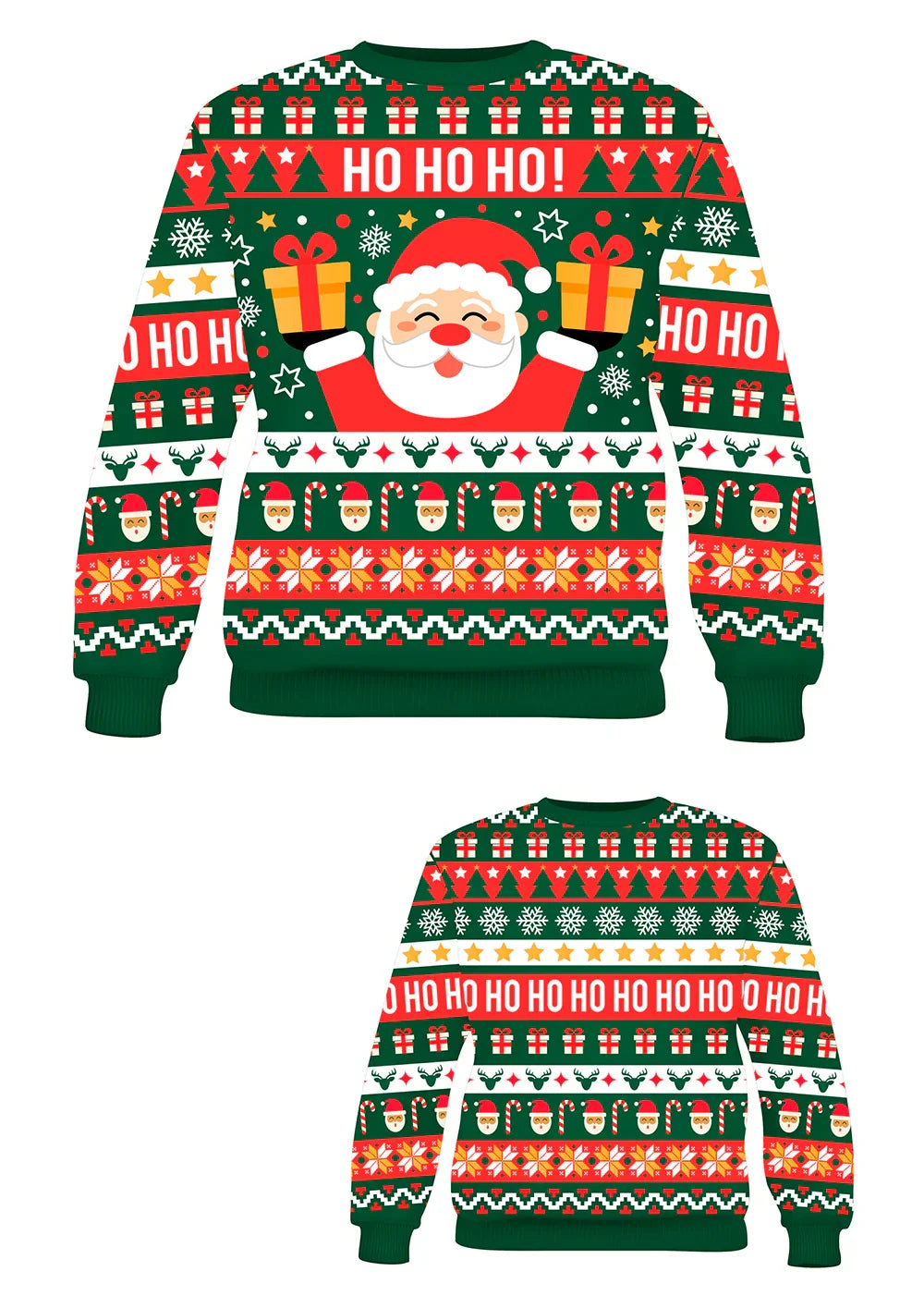 Jersey Navideño de Papá Noel Infantil Jerseys Navideños Guirca