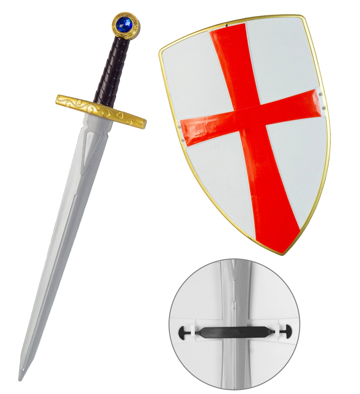 Espada y Escudo de Caballero Templario Infantil Complementos Medievales Widmann