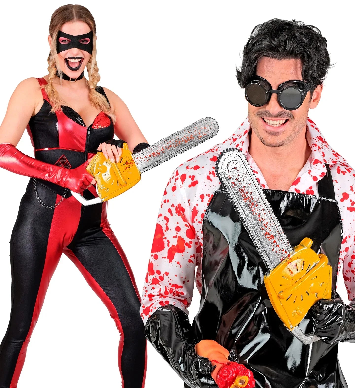 Motosierra Sangrienta de 54cm Accesorios Halloween Widmann