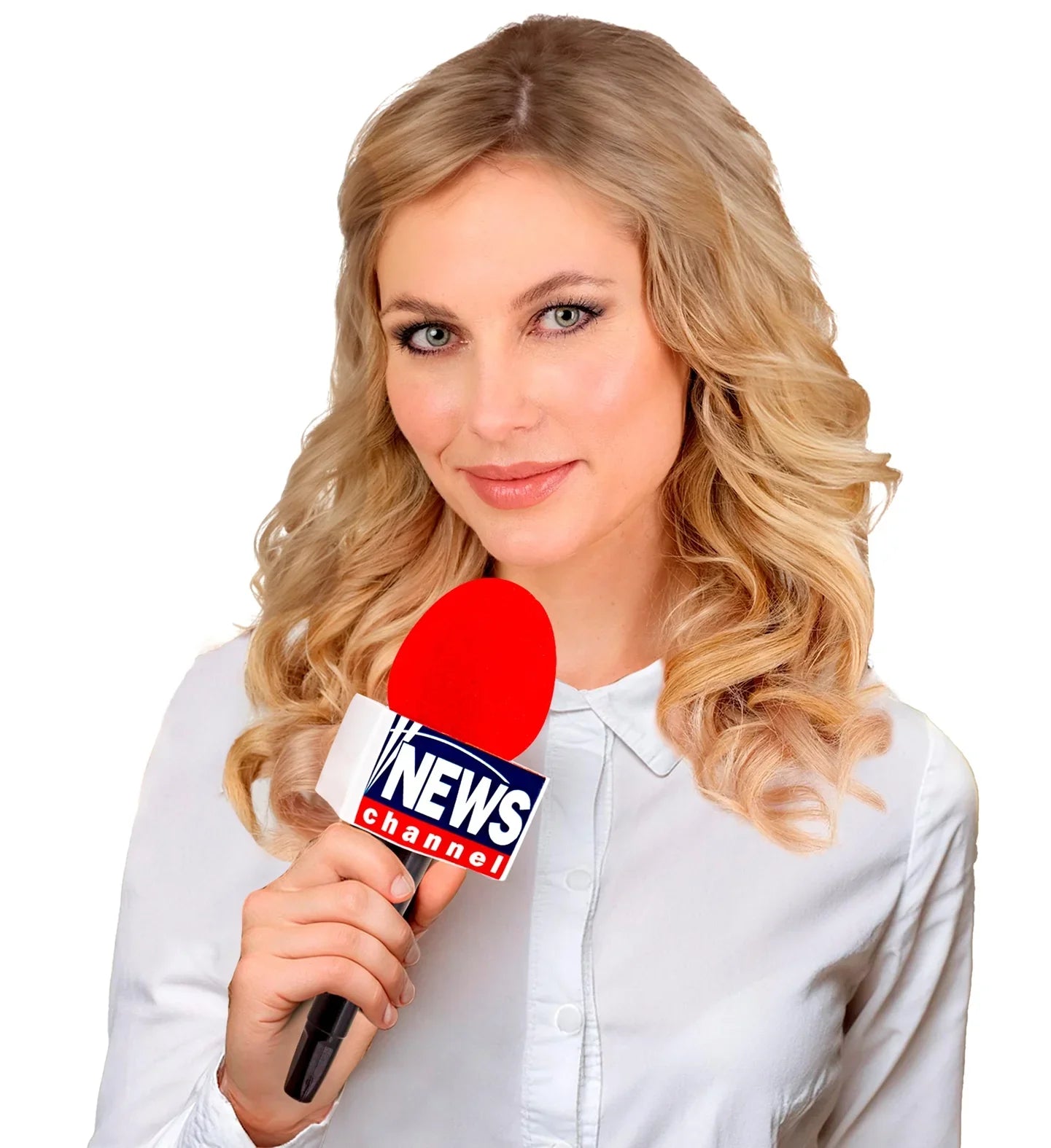 Micrófono de Reportero Noticias de Televisión COMPLEMENTOS Widmann