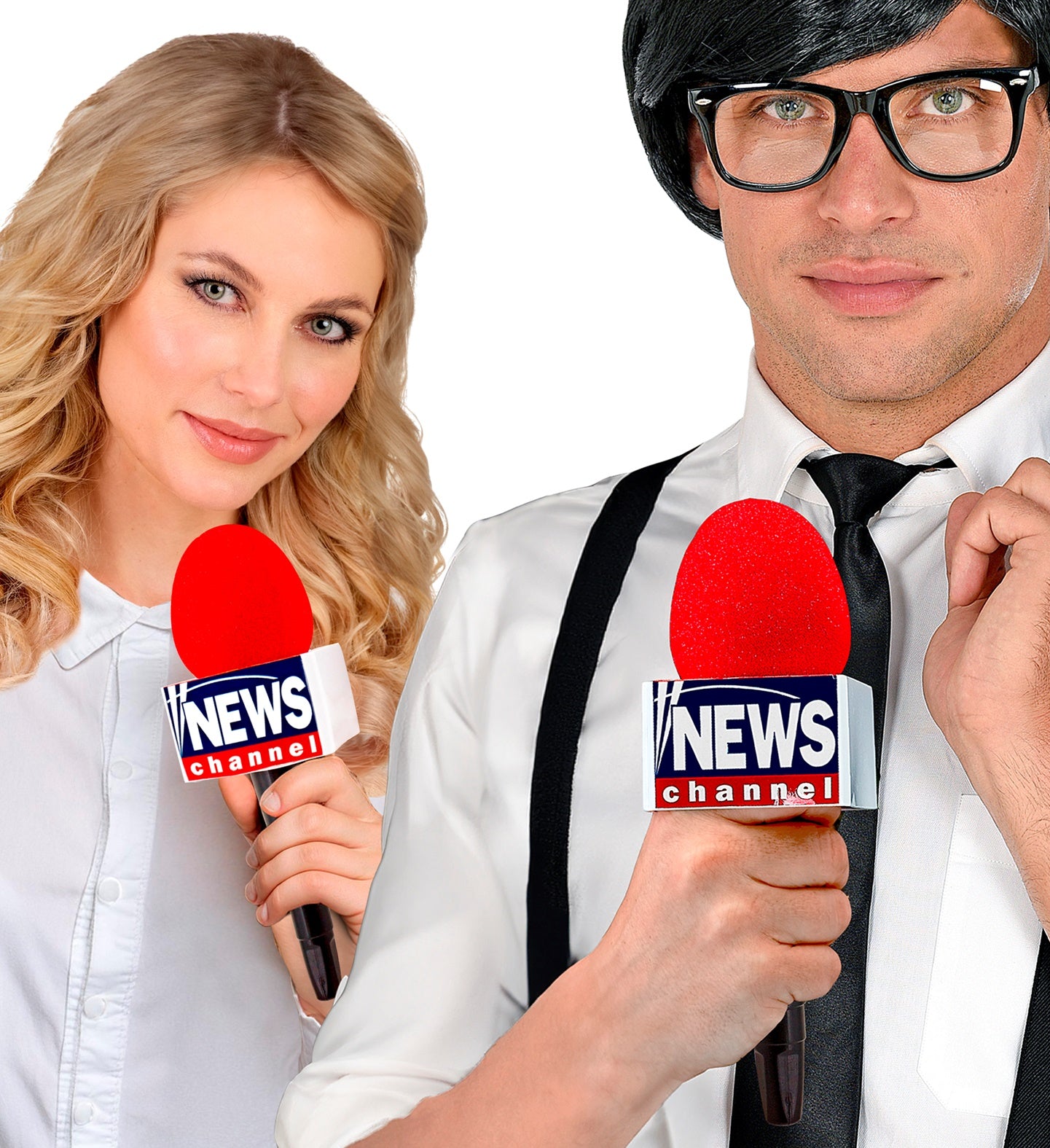 Micrófono de Reportero Noticias de Televisión COMPLEMENTOS Widmann