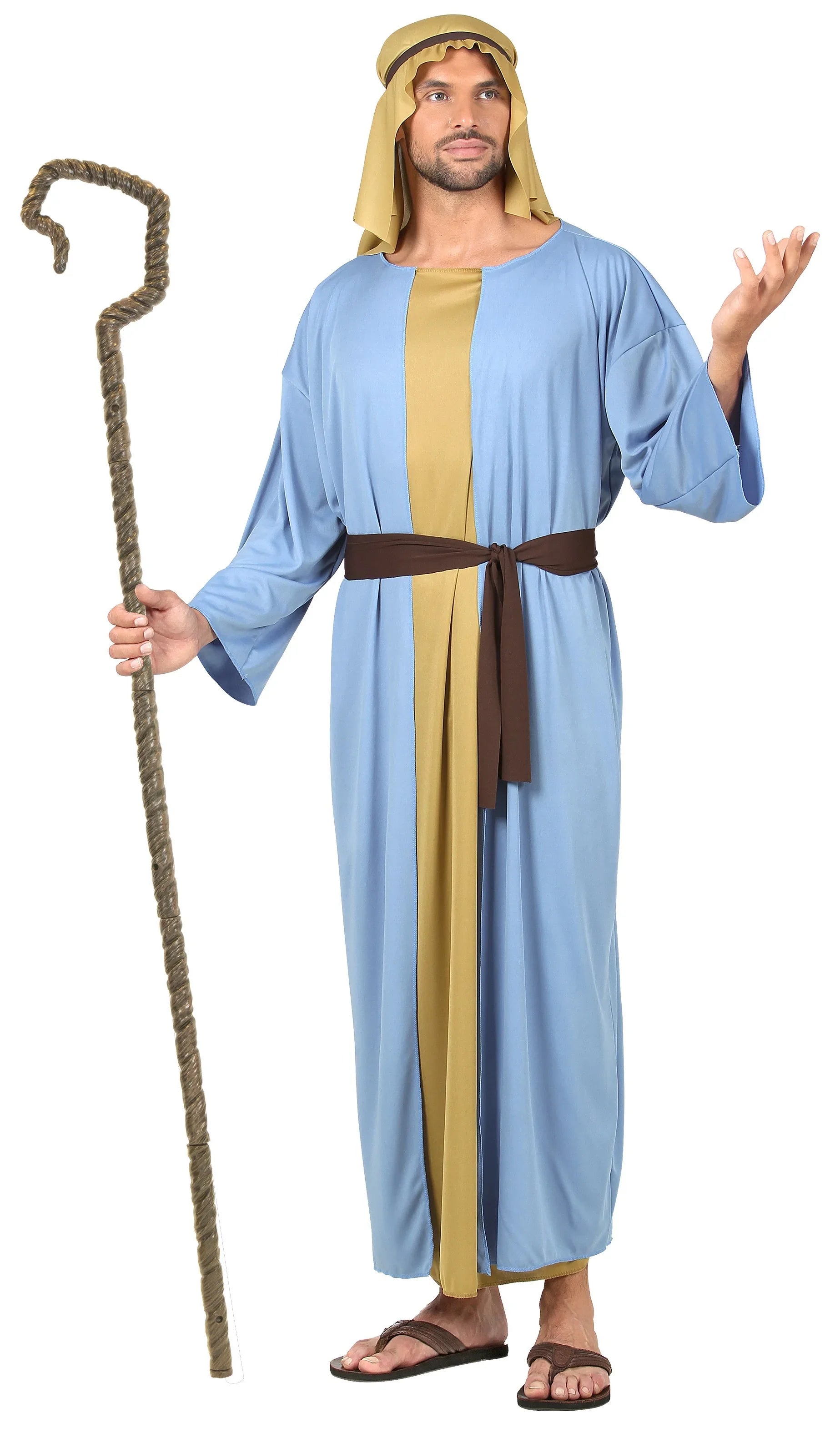 Bastón de Pastor Hebreo Desmontable de 146cm Pastores Widmann