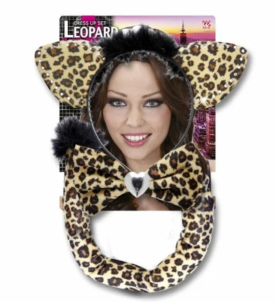 Set de Leopardo con Brillantes COMPLEMENTOS Widmann