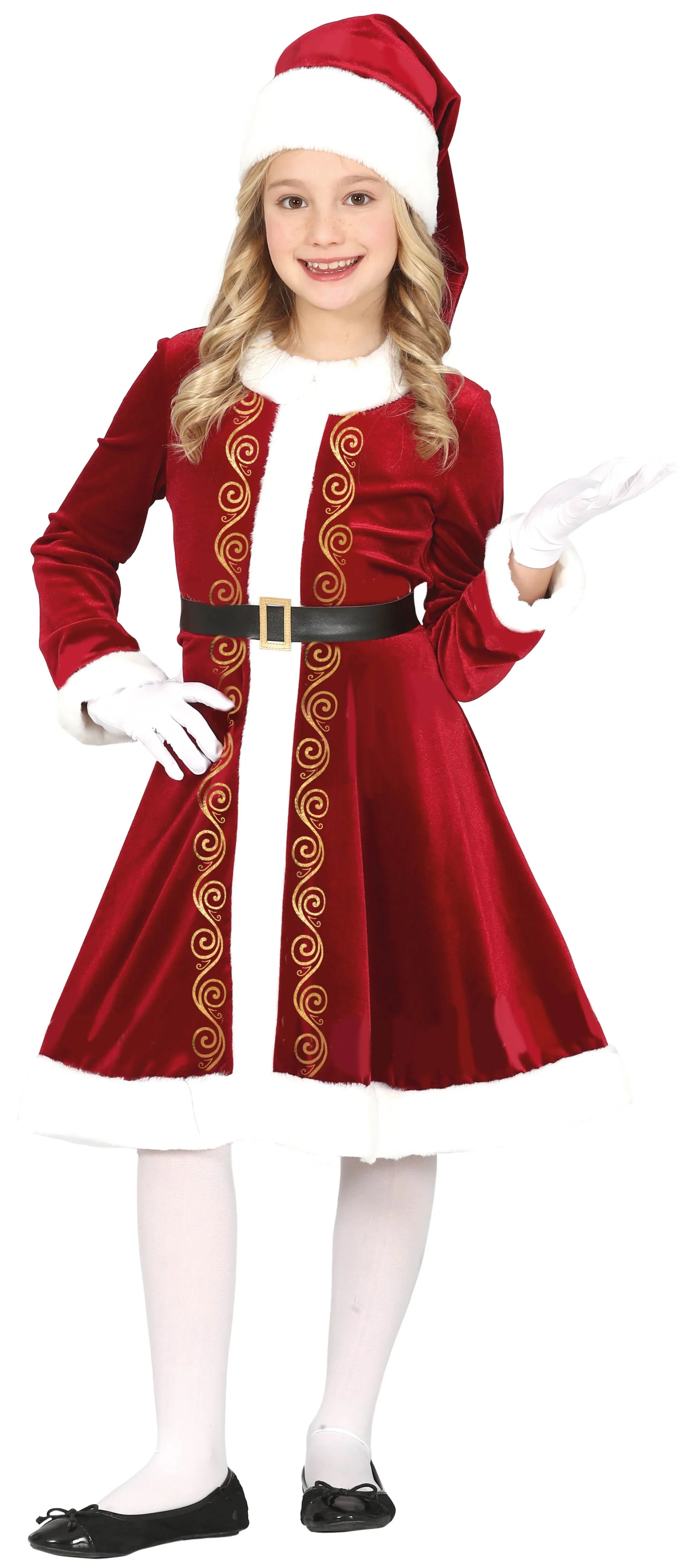 Disfraces para Grupo de Papá y Mamá Noel Terciopelo Papa Noel y Mama Noel Disfraces Simon