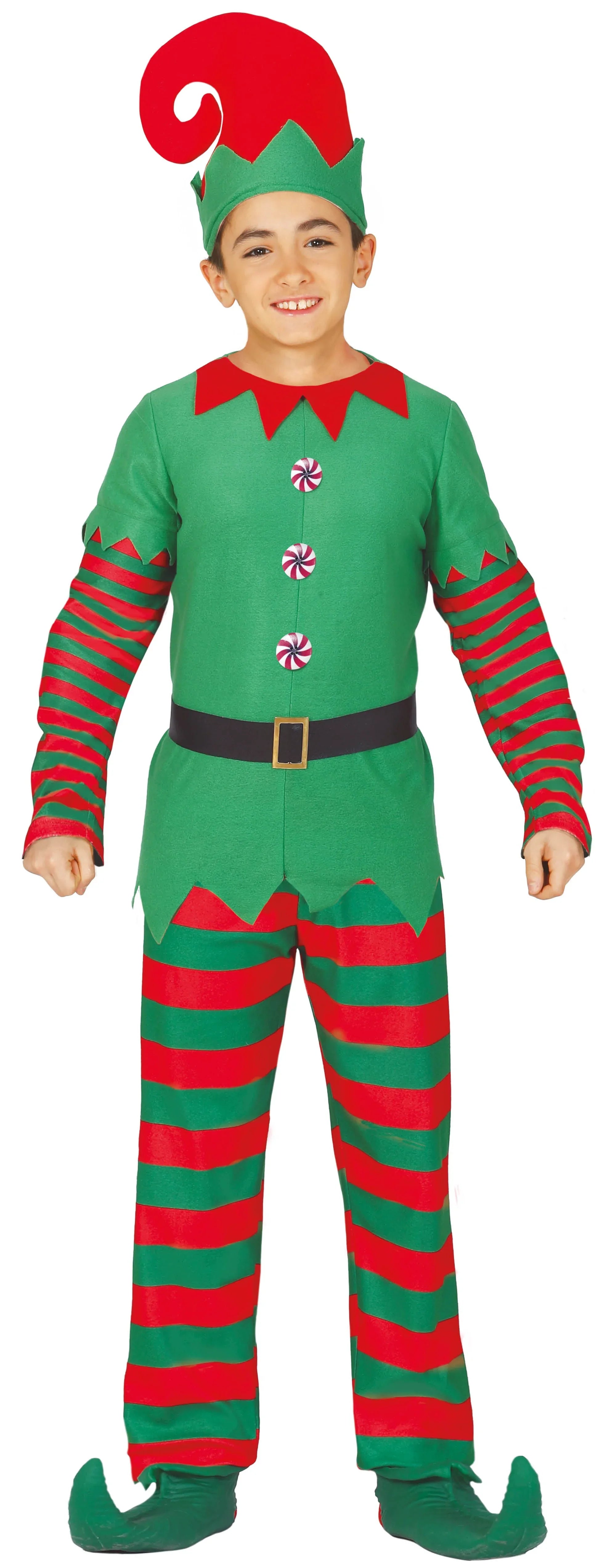 Disfraces para Grupo de Elfos Navideños de Papá Noel Elfos Navideños Disfraces Simon