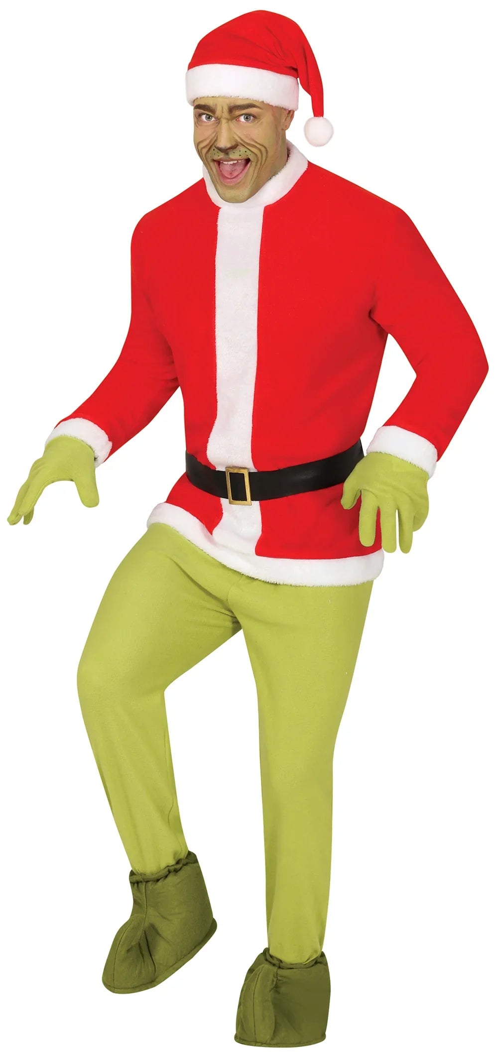 Disfraz de Grinch para Hombre Navidad Guirca