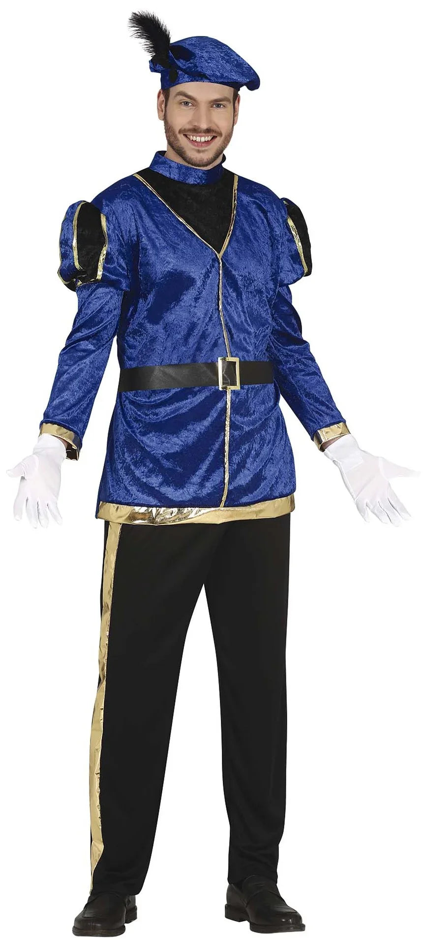 Disfraces en Pareja de Paje Real Azul Pajes Reales Disfraces Simon