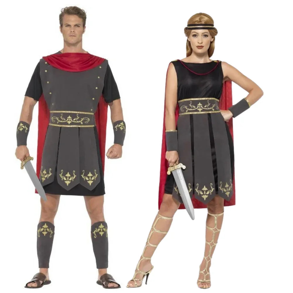 Disfraces en Pareja de Gladiadores Romanos Gladiador Disfraces Simon