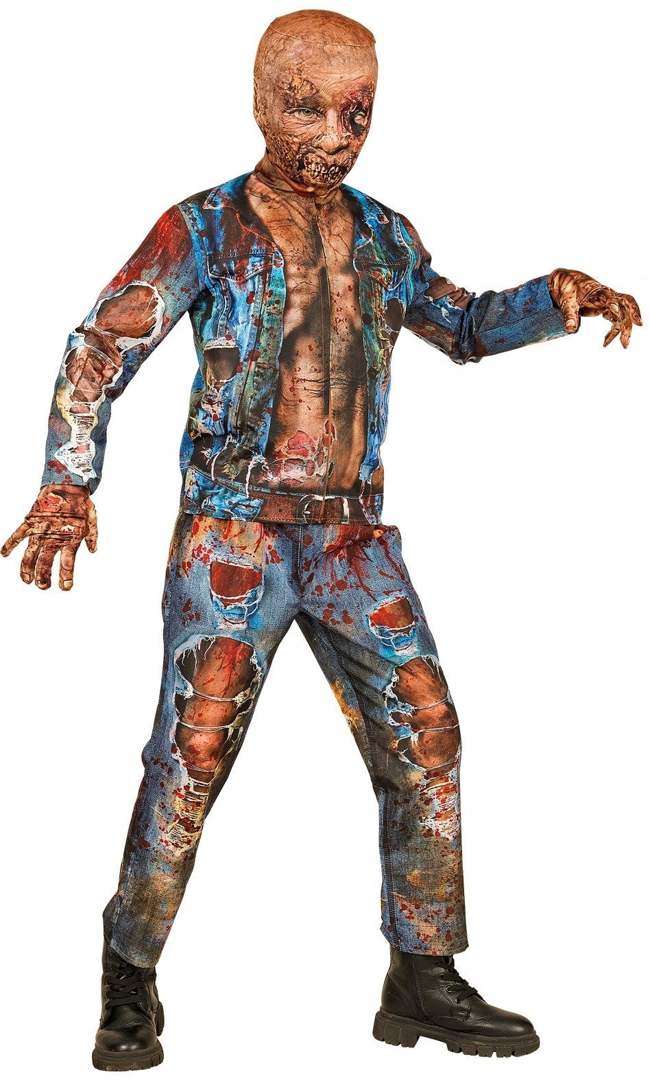 Disfraz de Zombie Podrido para Niño Zombies Widmann