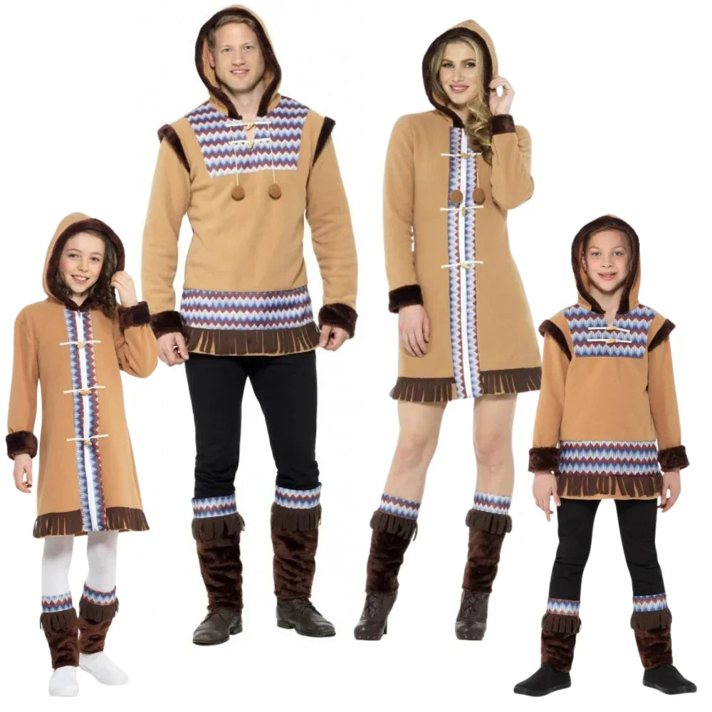 Disfraces para Grupo de Esquimal del Ártico Esquimal Disfraces Simon