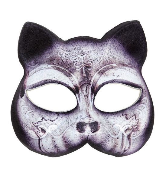 Mascara de Gato de tela COMPLEMENTOS Widmann