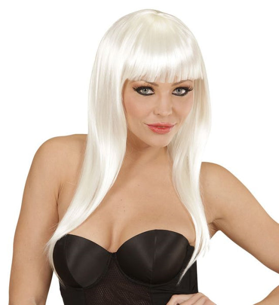 Peluca Melena Blanca COMPLEMENTOS Widmann