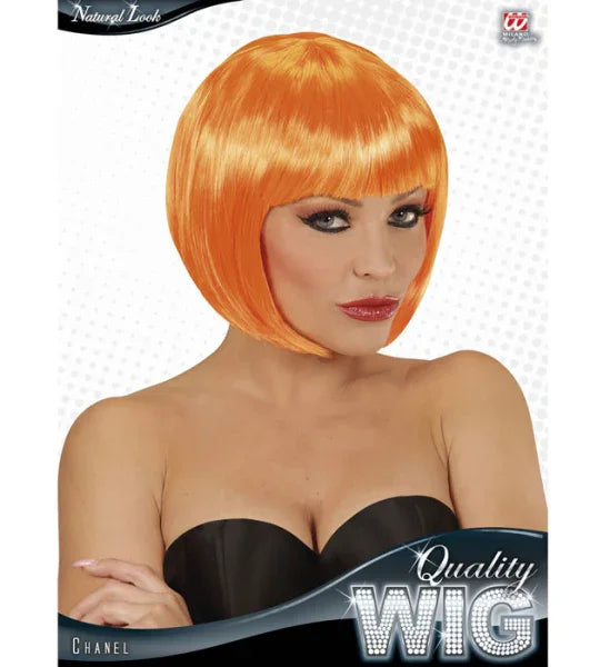 Peluca Media Melena Naranja COMPLEMENTOS Widmann