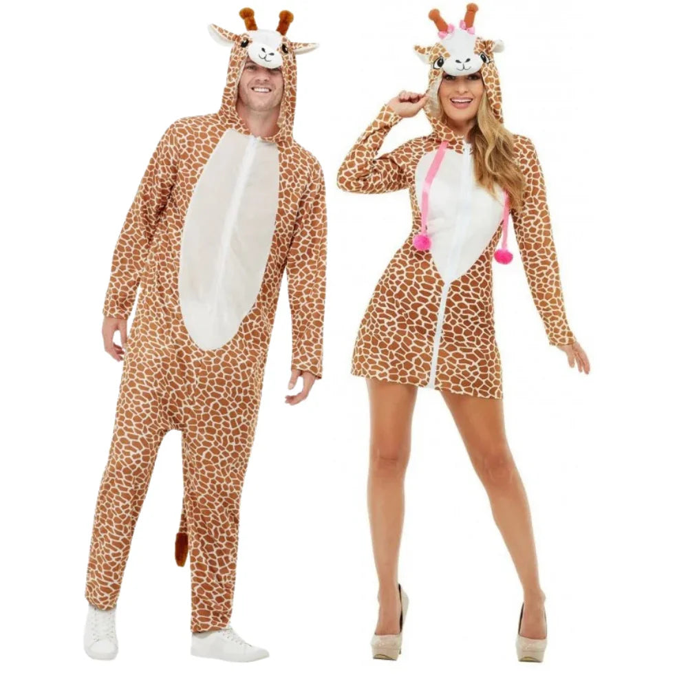 Disfraces en Pareja de Jirafa Africana Jirafa Disfraces Simon