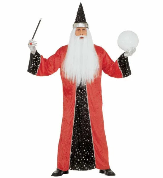 Disfraz de Mago en colores Adultos Widmann