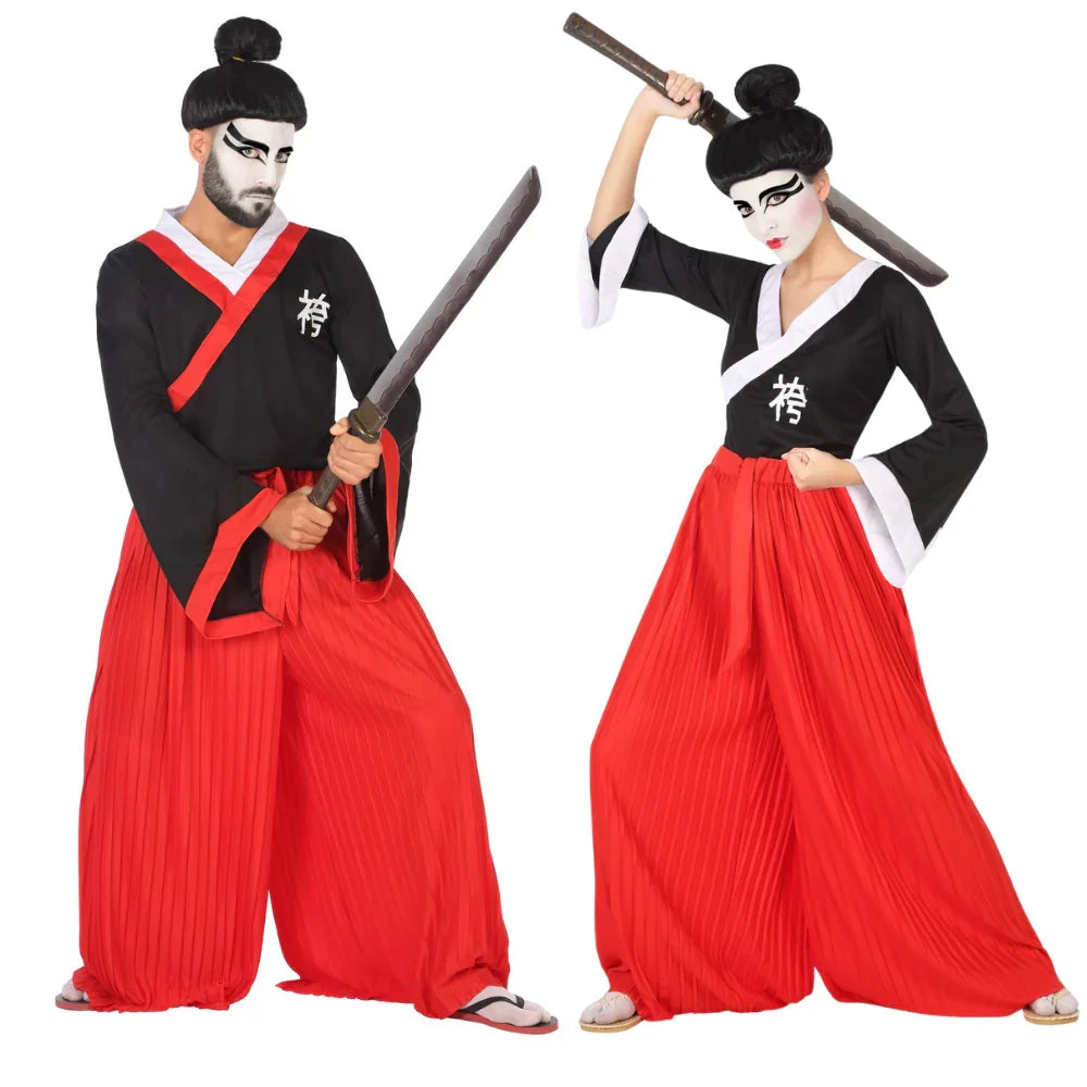 Disfraces en Pareja de Guerreros Samuráis Japoneses Samurai Disfraces Simon