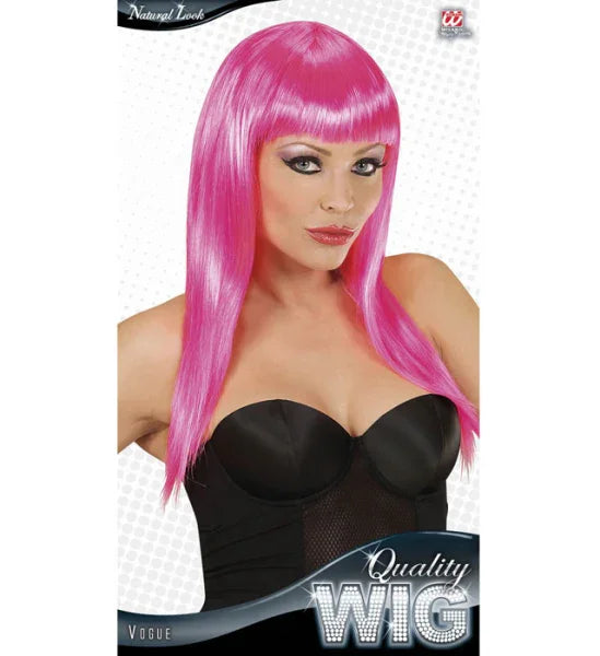 Peluca con Melena Rosa COMPLEMENTOS Widmann