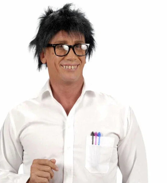 Peluca Morena Corta de Peluche COMPLEMENTOS Widmann