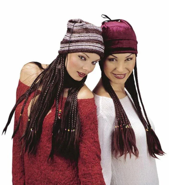 Gorro con Trenzas o Pelo COMPLEMENTOS Widmann
