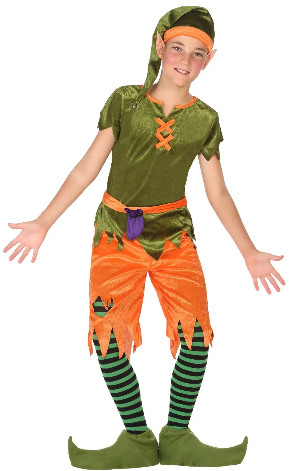 Disfraz de Duende del Bosque para Niño Duendes, Hadas y Elfos Atosa