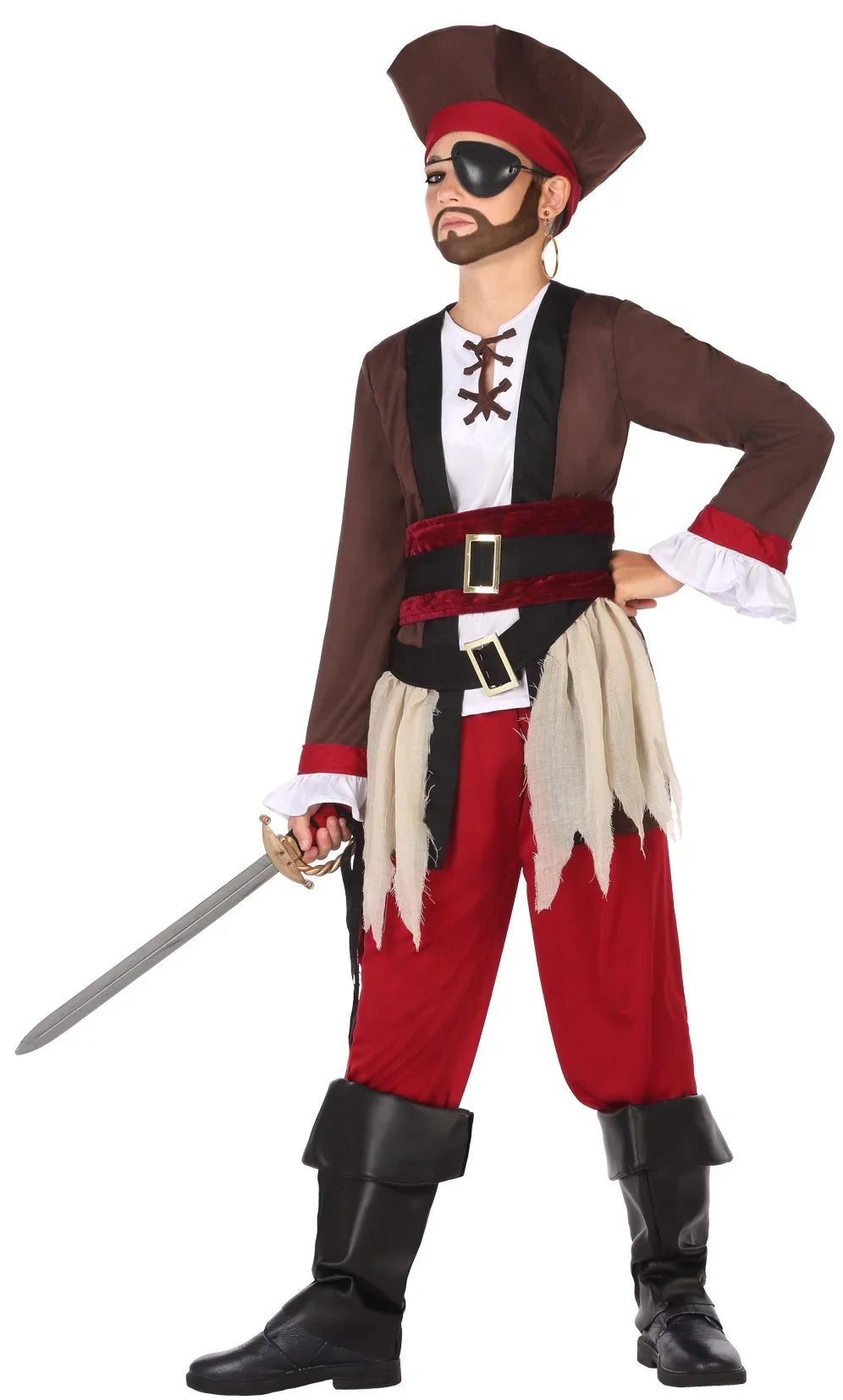 Disfraz de Pirata Corsario para Niño Piratas Infantiles Atosa