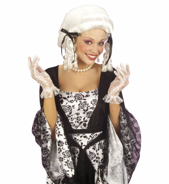 Guantes de Encaje en Blanco COMPLEMENTOS Widmann